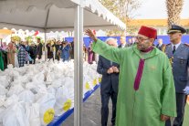 ملك المغرب يعطي انطلاقة عملية