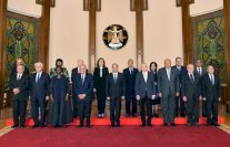 الرئيس المصري يستقبل أعضاء مجلس أمناء مكتبة الإسكندرية