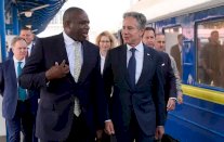 وزيار خارجيتي أميركا وبريطانيا في كييف