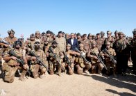 وزير الداخلية يفتتح جداراً أمنياً على الحدود العراقية – السورية