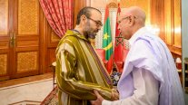 العاهل المغربي يستقبل الرئيس الموريتاني في الدار البيضاء