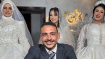 صور غريبة.. مصري تزوج 3 فتيات في يوم واحد!