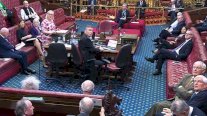 اقتحام مجلس اللوردات البريطاني