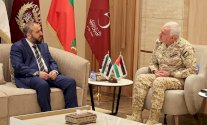 وزير الدفاع السوري يلتقي رئيس الأركان الأردني