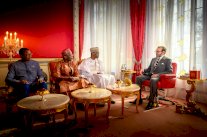 ملك المغرب يستقبل وزراء خارجية البلدان الاعضاء في تحالف دول الساحل