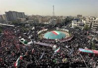 الموت لأميركا الموت لإسرائيل عادت بقوة إلى سماء طهران