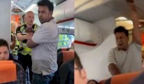 اعتقال رجل أثار شغبا على رحلة جوية إلى اسكوتلندا (فيديو)