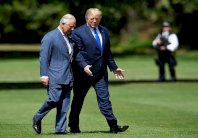 ترامب في زيارة دولة تاريخية ثانية لبريطانيا الثلاثاء