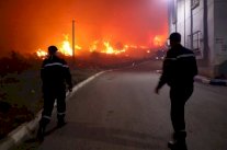 الجزائر تكافح حرائق متزامنة طالت غابات في البلاد، وسط مطالب بفتح تحقيق