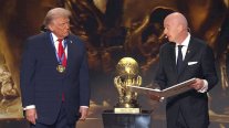 عاجل.. ترامب يحصل على جائزة الفيفا للسلام 
