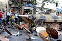 الحرس الثوري الإيراني يعدم صحون التقاط البث الفضائي