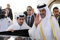 الشيخ تميم لروحاني: أهلاً بك في الدوحة