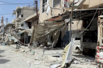 الاحياء المحاصرة في حمص وسط سوريا في حاجة الى مساعدات عاجلة