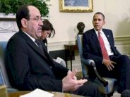 المالكي يؤكد اتفاقه مع اوباما على الحاجة لحل سياسي في العراق