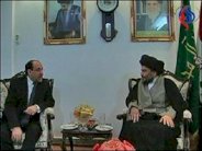 الصدر يصف المالكي بالمفلس ويمنع أنصاره من التظاهر ضده