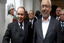 الرئيس الجزائري يلتقي رئيس حزب النهضة التونسي