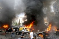 انفجار سيارة مفخخة قرب مركز لحزب الله في بعلبك