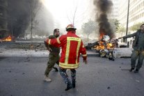 هلع ويأس بعد انفجار بيروت 