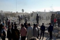 300 قتيل خلال ثمانية ايام من الغارات الجوية في حلب