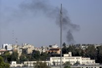 قذيفة هاون تسقط على القنصلية العراقية في دمشق