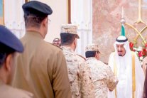 العاهل السعودي للقوات العسكرية: حطمتم همم أعوان الشيطان