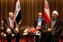 العبادي يبحث بطهران مواجهة داعش وإلغاء تأشيرات الدخول