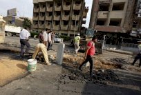 24 قتيلا على الاقل بتفجيرات في بغداد ومحيطها