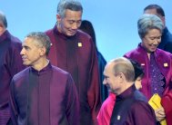 لقاء قصير بين الرئيسين اوباما وبوتين في بكين