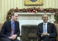 اوباما يستقبل الامير ويليام في المكتب البيضاوي