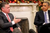 عبدالله الثاني وأوباما: إصرار على حرب طويلة ضد الإرهاب 