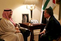 عاهل الأردن يلتقي رئيس الاستخبارات العامة السعودية