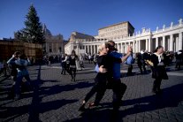 تانغو في ميلاد البابا فرانسيس