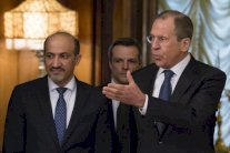 الجربا يطلب من الروس دعم بند الهيئة الانتقالية