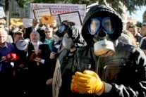 غرينبيس تريد المزيد من الشفافية بشأن تدمير كيميائي سوريا