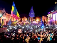 قدماء المحاربين الأفغان يتصدرون احتجاجات اوكرانيا