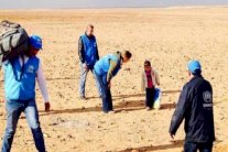 الطفل السوري الذي نشرت صورته على تويتر لجأ مع عائلته الى الاردن 