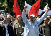 منع تظاهرة نقابية في المغرب 