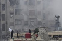 معارك عنيفة في حي جوبر في شمال شرق دمشق 