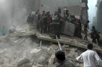 خمسة قتلى في انفجار قرب مركز امني في حماة في وسط سوريا