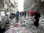 القوات النظامية تشن هجومًا على منطقة الحصن وسط سوريا