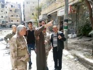 جولة ميدانية لرئيس أركان الجيش الحر في حلب