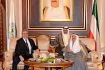 نائب رئيس جمهورية العراق يصل إلى الكويت للمشاركة في القمة 