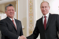 عبدالله الثاني راغب بجولة على دراجة نارية في روسيا