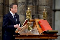 كاميرون يتعرض للانتقاد لانه قال ان بريطانيا بلد مسيحي 