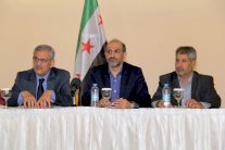 الجربا: زيارتي للسعودية ايجابية وستنعكس تقدمًا للثوار