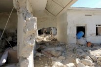 ناشطون: انفجار ضخم يدمر فندقا في حلب