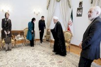 صحافة إيران تلاعبت بصور آشتون خلال زيارتها لطهران