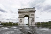 غوغل تقدّم العالم غارقًا في نتائج الاحتباس الحراري