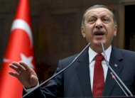 اردوغان وجه شتيمة معادية لاسرائيل لمتظاهرين