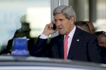 كيري يتوجه الى لندن لبحث ملفي سوريا واوكرانيا